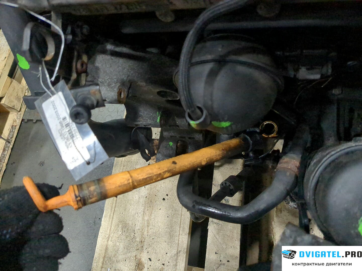 Двигатель Audi A3 8L 1996 - 2003 ASZ 1.9 л., Дизель, TDI, артикул 7739736