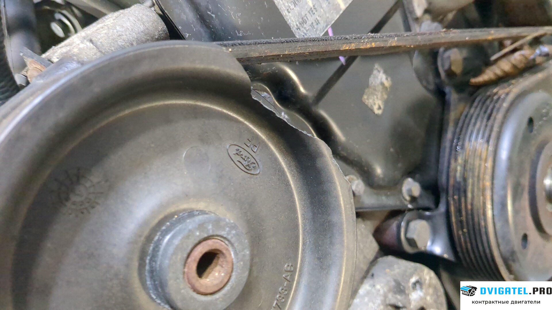 Двигатель Ford Transit 2000 - 2006 D2FA, D2FB, D2FE 2.4 л., Дизель, TDDI, артикул 9212729
