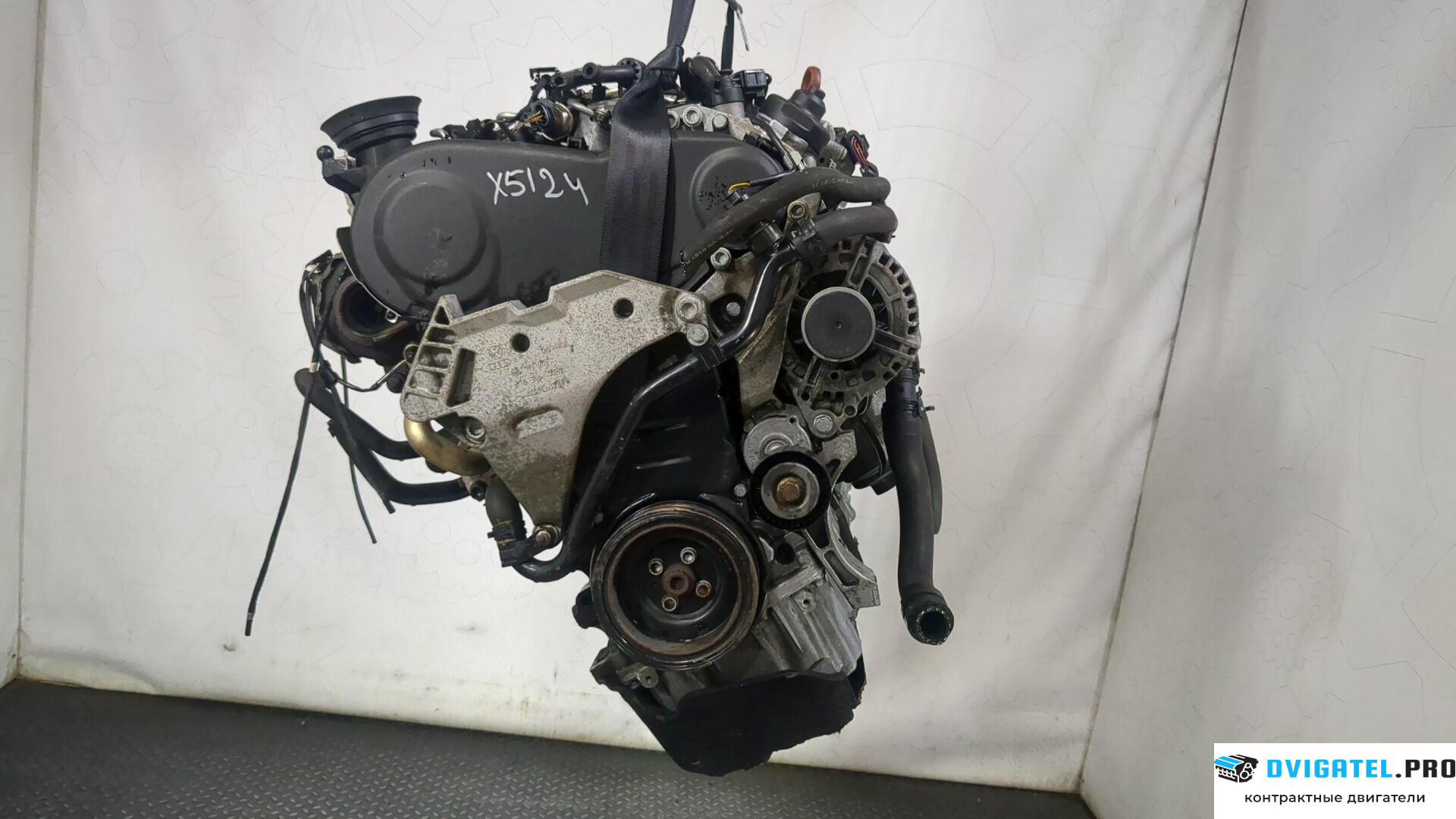 Двигатель Volkswagen Golf 5 2003 - 2009 CBDB 2 л., Дизель, TDI, артикул 9157338