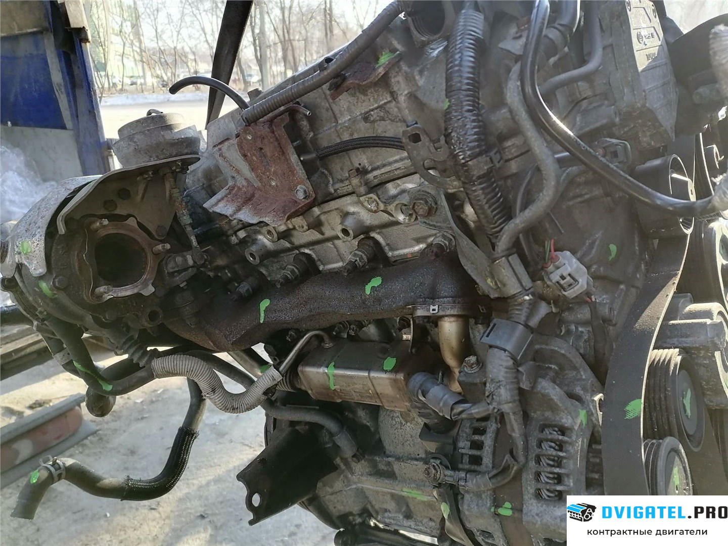 Двигатель Toyota Avensis 2 2003 - 2008 2AD-FTV 2.2 л., Дизель, D-4D, артикул 7215020