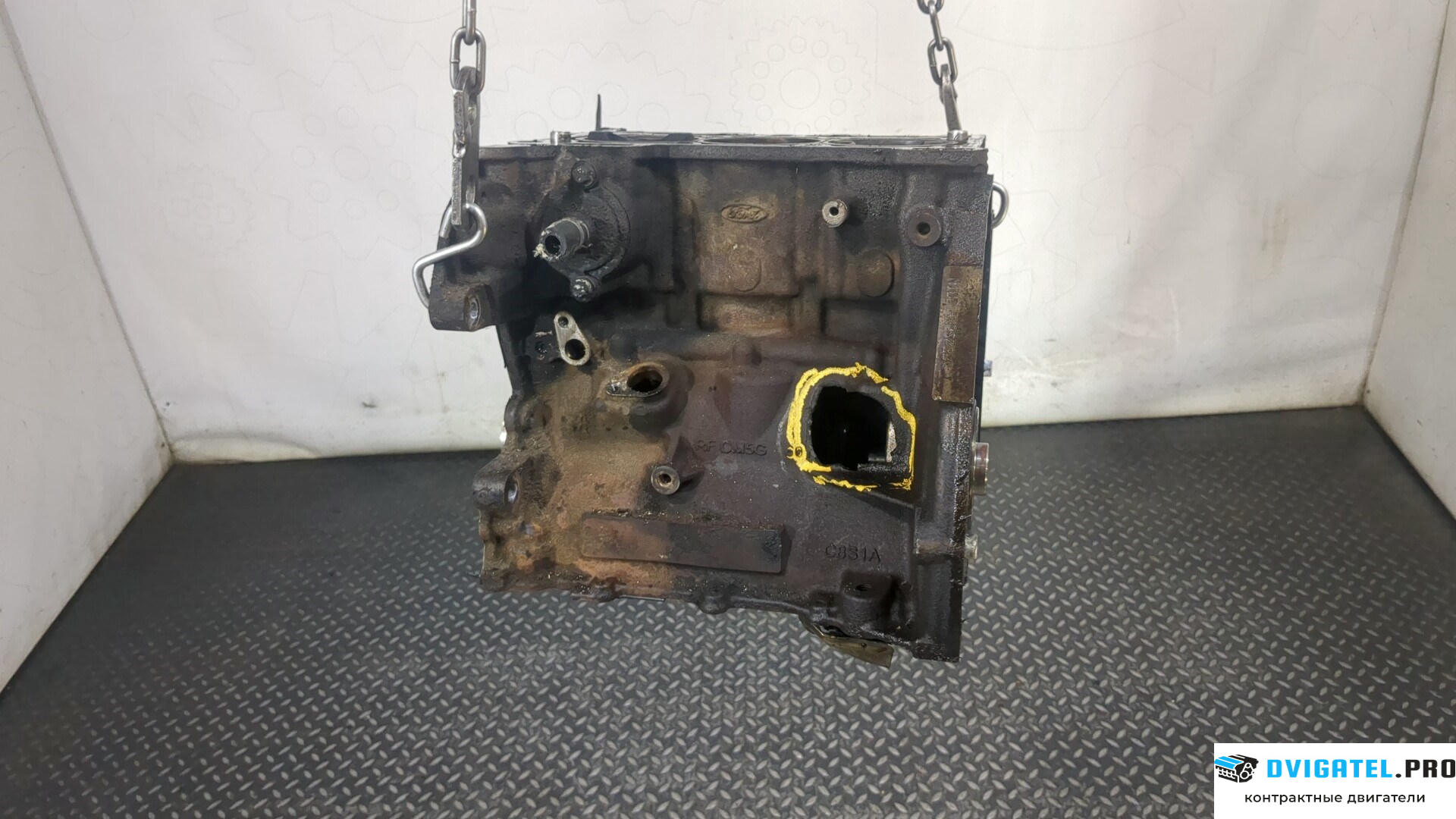 Шорт блок (Блок цилиндров) Ford Focus 3 2014 - 2019 M1DD 1 л., Бензин, EcoBoost, артикул 9128683