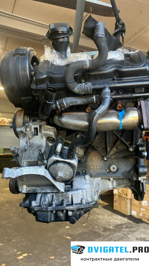 Двигатель Audi A4 B6 2000 - 2004 BDG 2.5 л., Дизель, TDI, артикул 9091459