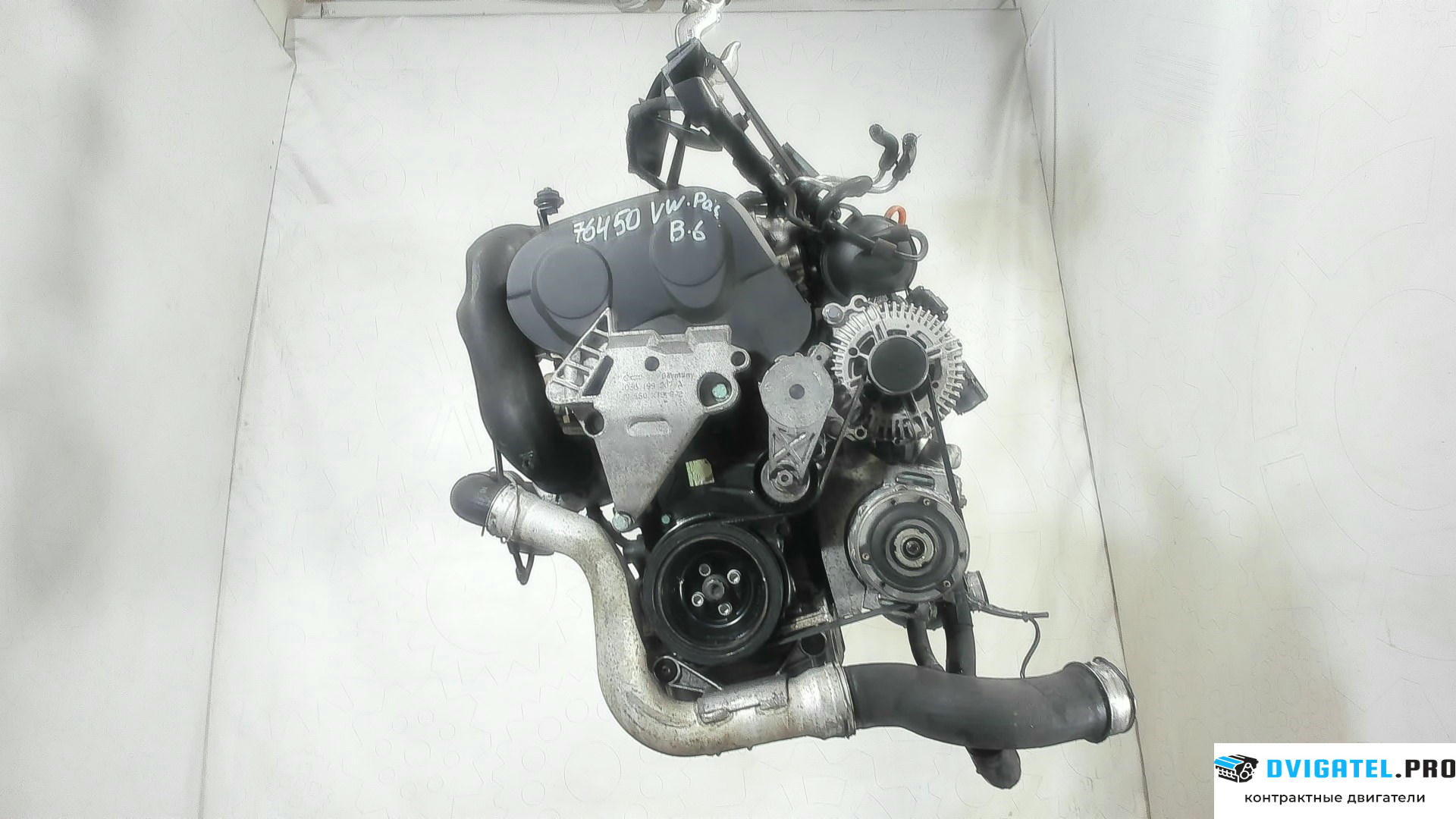 Двигатель Volkswagen Passat 6 2005 - 2010 BKP 2 л., Дизель, TDI, артикул 6718394