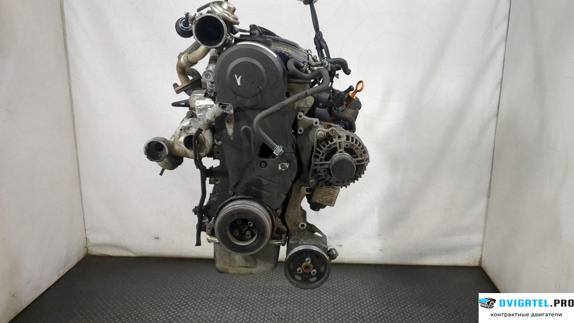 Двигатель Volkswagen Golf 4 1997 - 2005 ASZ 1.9 л., Дизель, TDI, артикул 9243588