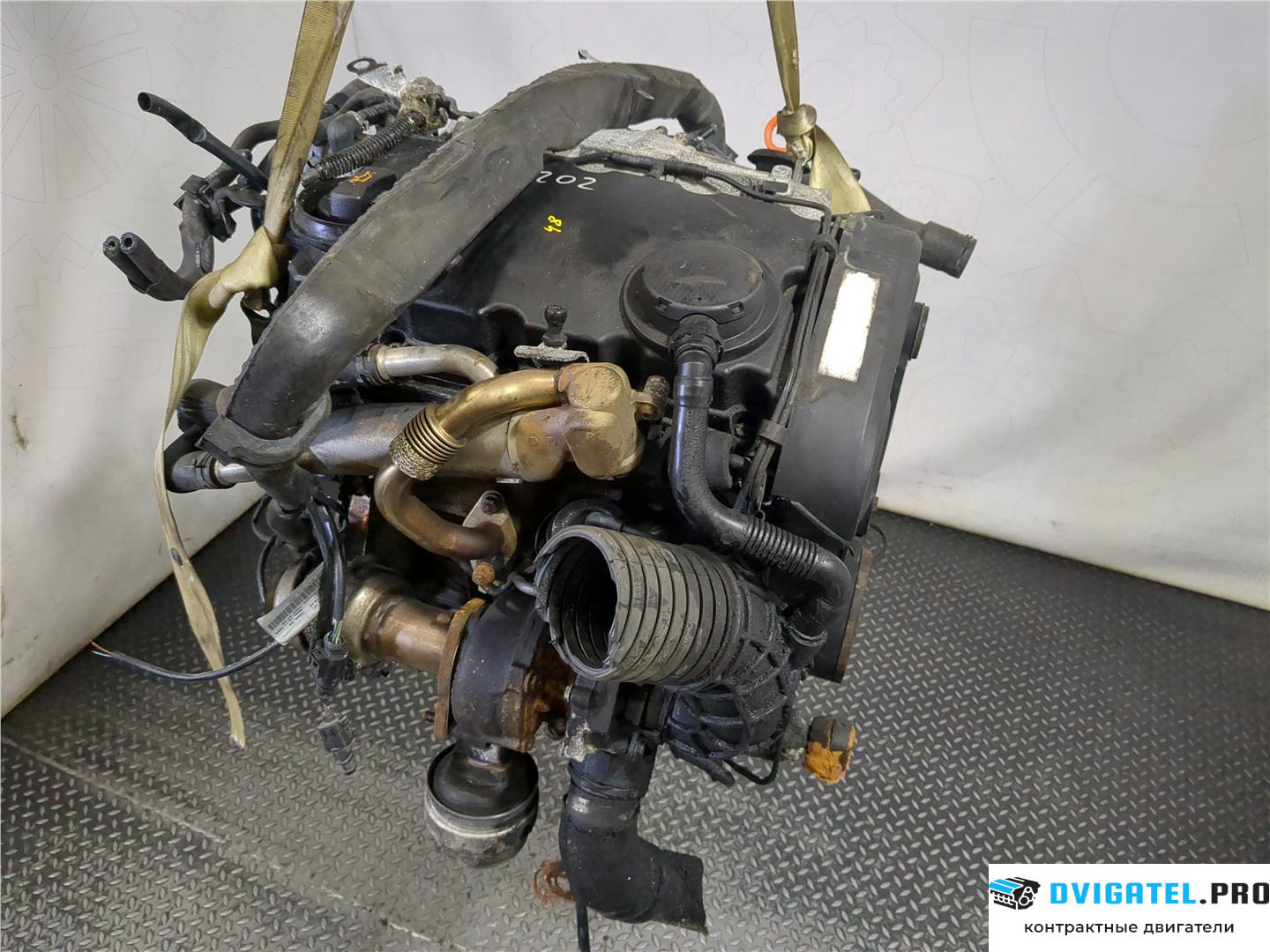 Двигатель Audi A4 B7 2005 - 2007 BRE 2 л., Дизель, TDI, артикул 8000805