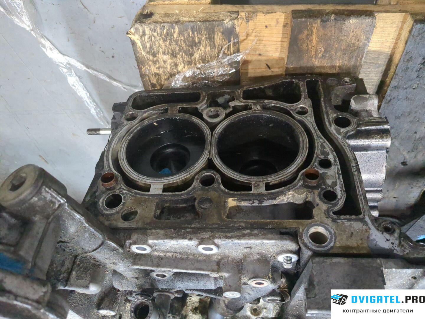 Шорт блок (Блок цилиндров) Subaru Forester S12 2008 - 2012 EE20Z 2 л., Дизель, Турбо, артикул 8900937