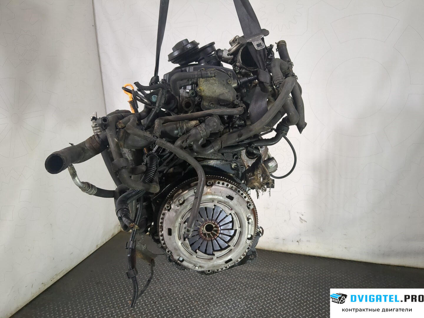 Двигатель Ford Galaxy 2000 - 2006 AUY 1.9 л., Дизель, TDI, артикул 8589235