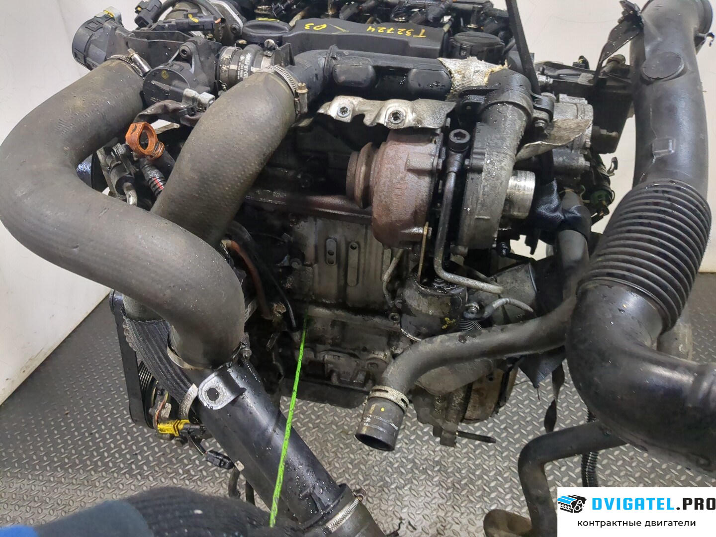 Двигатель Peugeot 407 9HY, 9HZ 1.6 л., Дизель, HDI, артикул 8405825