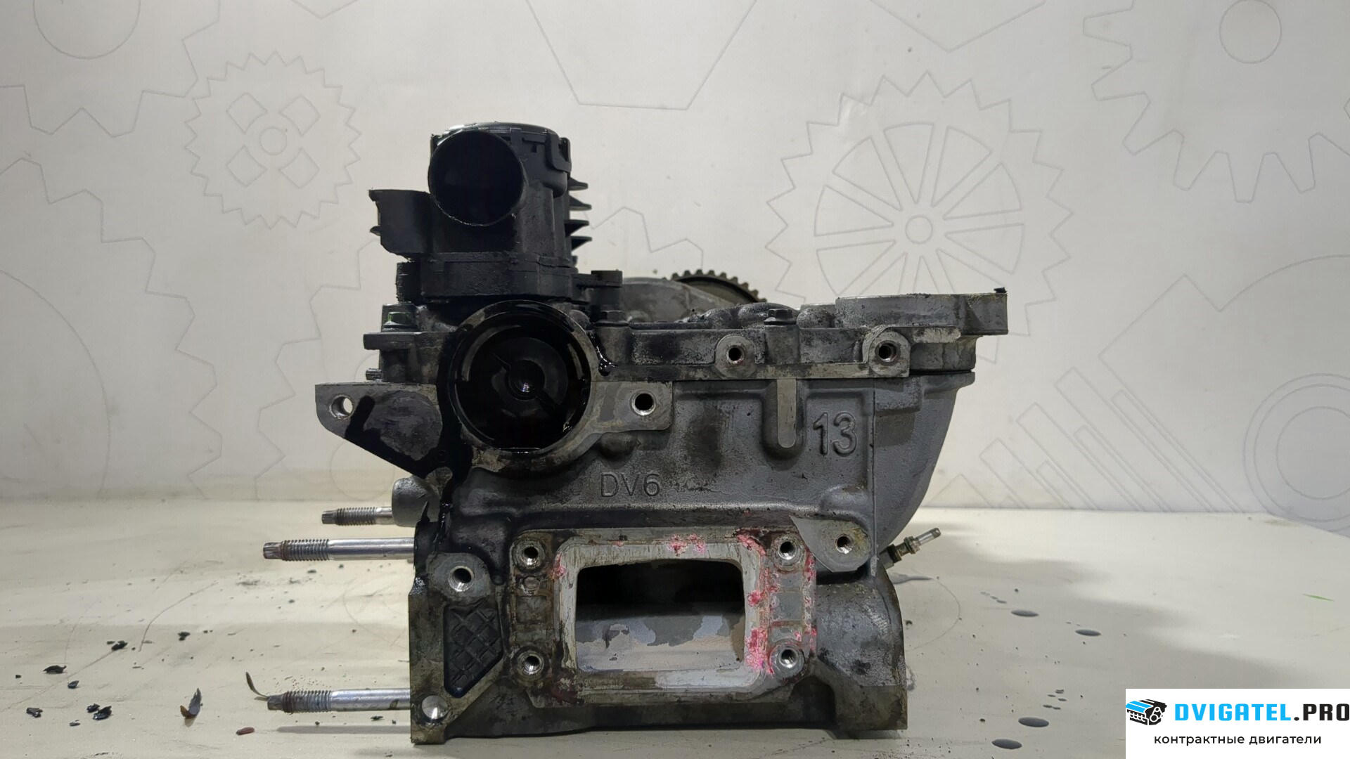 Головка блока цилиндров (ГБЦ) Citroen Berlingo 2008 - 2012 9HX 1.6 л., Дизель, HDI, артикул 8778985