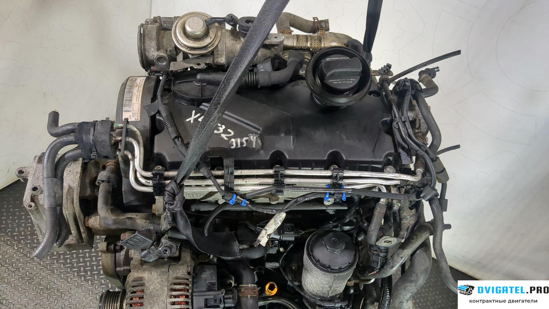 Двигатель Volkswagen Passat 6 2005 - 2010 BXE 1.9 л., Дизель, TDI, артикул 8853553