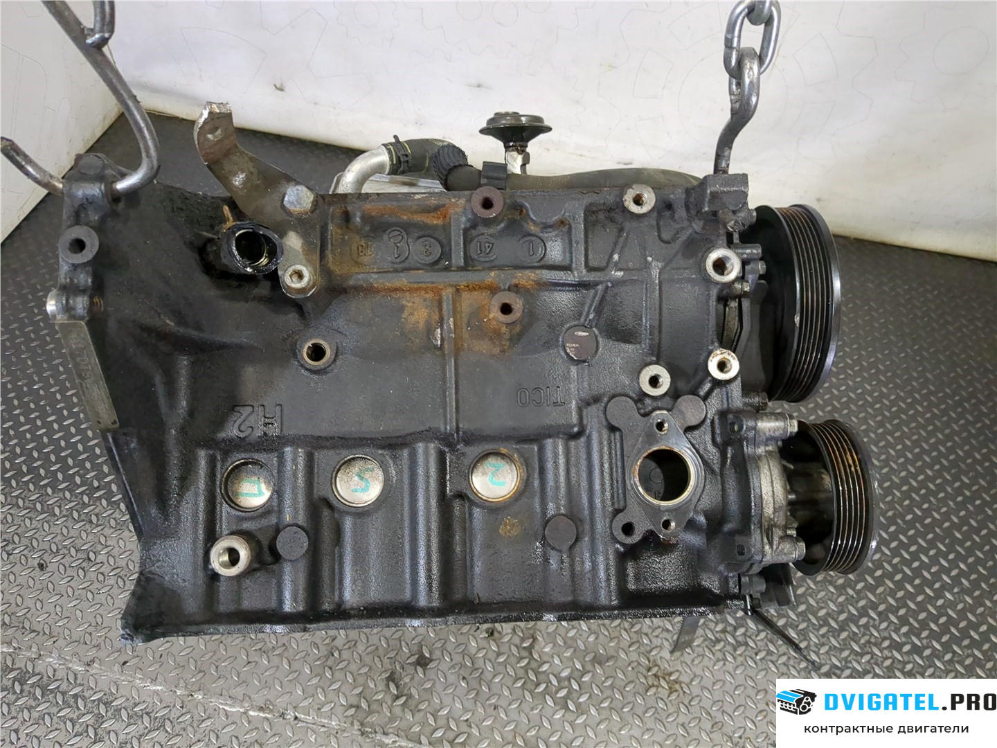Шорт блок (Блок цилиндров) Opel Astra J 2010 - 2017 A17DTS 1.7 л., Дизель, артикул 7757763