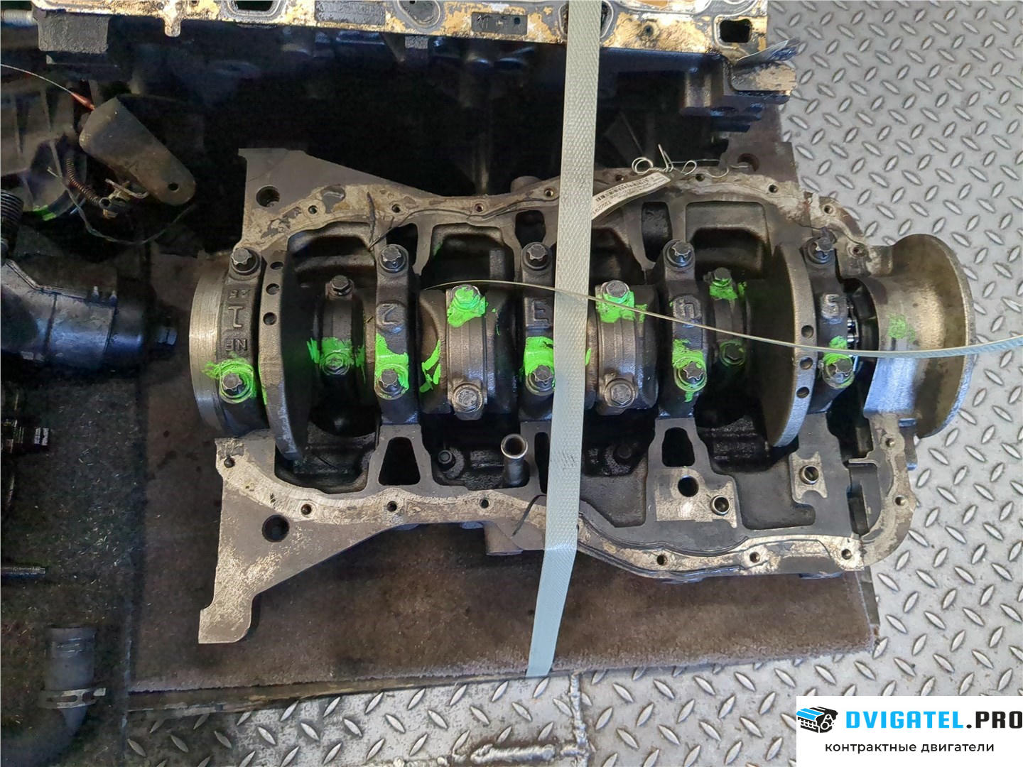 Шорт блок (Блок цилиндров) Nissan Qashqai 2006 - 2013 K9K 1.5 л., Дизель, DCI, артикул 6611655