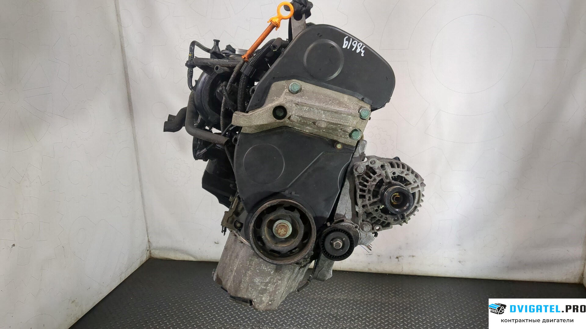 Двигатель Skoda Fabia 1999 - 2004 BBY 1.4 л., Бензин, Инжектор, артикул 9247242