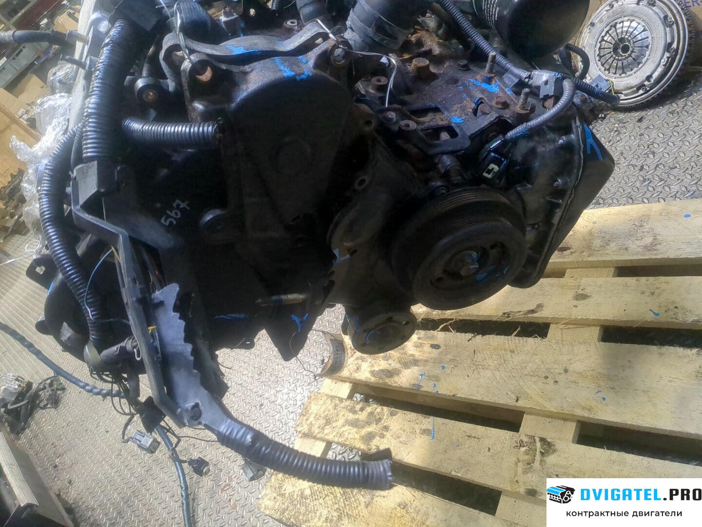 Двигатель Toyota Avensis 2 2003 - 2008 1CDFTV 2 л., Дизель, D-4D, артикул 9149125