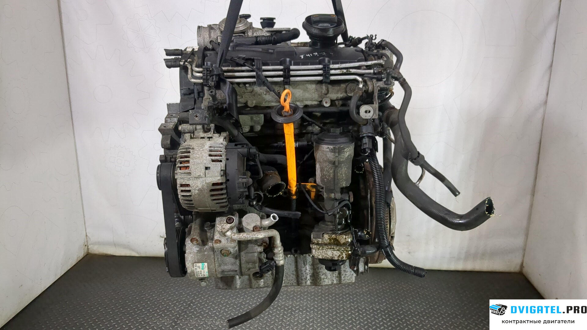 Двигатель Volkswagen Touran 2006 - 2010 BXF 1.9 л., Дизель, TDI, артикул 9040081