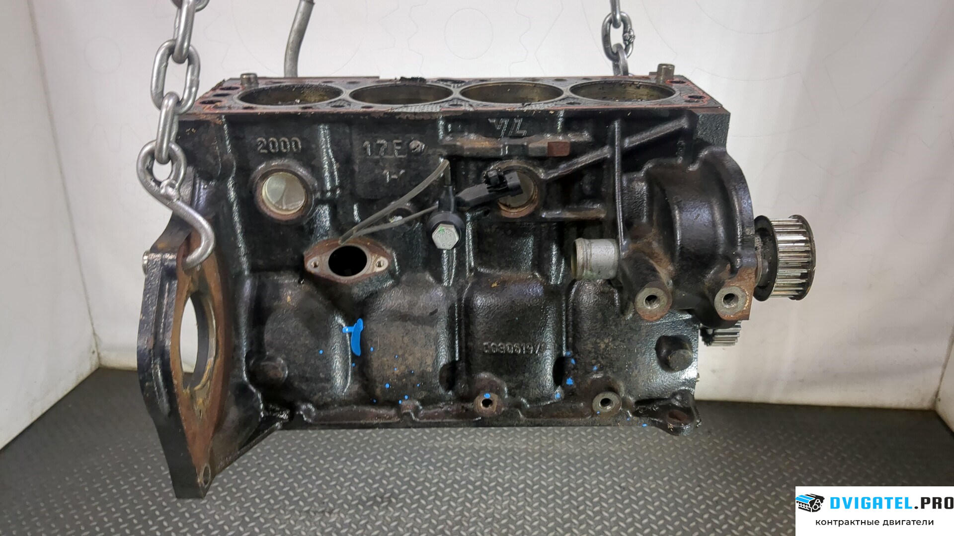 Шорт блок (Блок цилиндров) Opel Astra G 1998 - 2005 X16XEL 1.6 л., Бензин, Инжектор, артикул 9174623