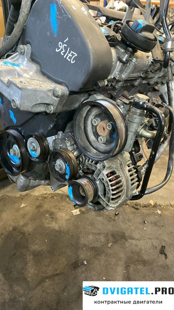 Двигатель Volkswagen Golf 4 1997 - 2005 AZD 1.6 л., Бензин, Инжектор, артикул 9162522