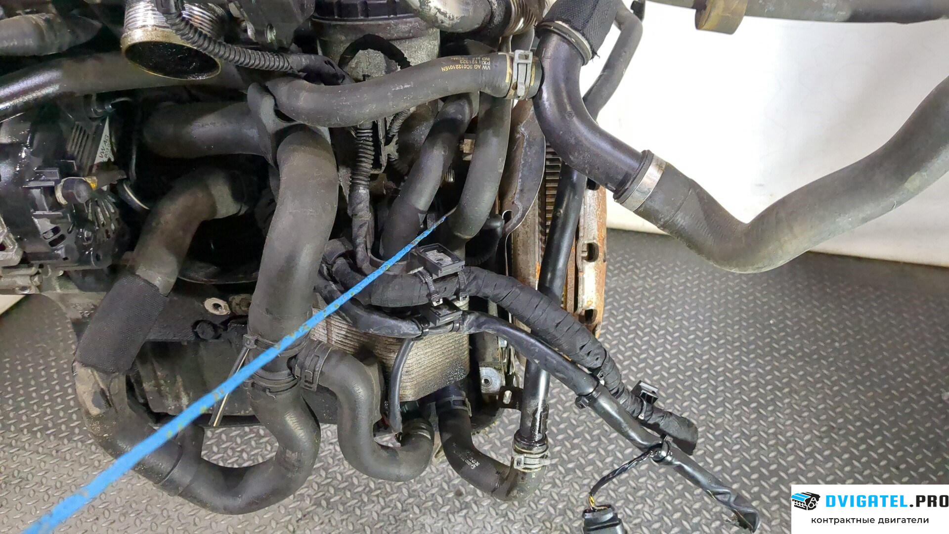 Двигатель Volkswagen Passat 6 2005 - 2010 CBAB 2 л., Дизель, TDI, артикул 9259987