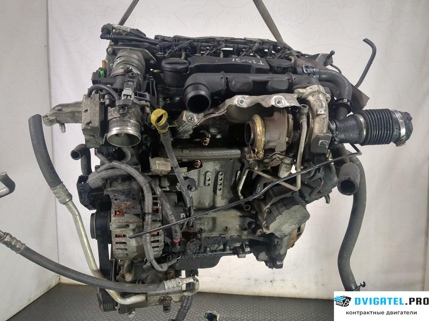 Двигатель Ford Fiesta 2008 - 2013 HHJC, HHJD, HHJE 1.6 л., Дизель, TDCI, артикул 8622425