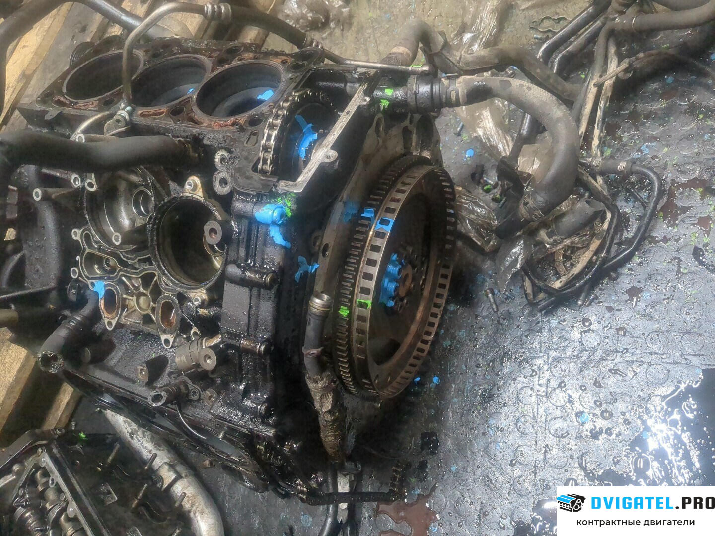 Шорт блок (Блок цилиндров) Audi Q7 2006 - 2009 BUG 3 л., Дизель, TDI, артикул 8893026