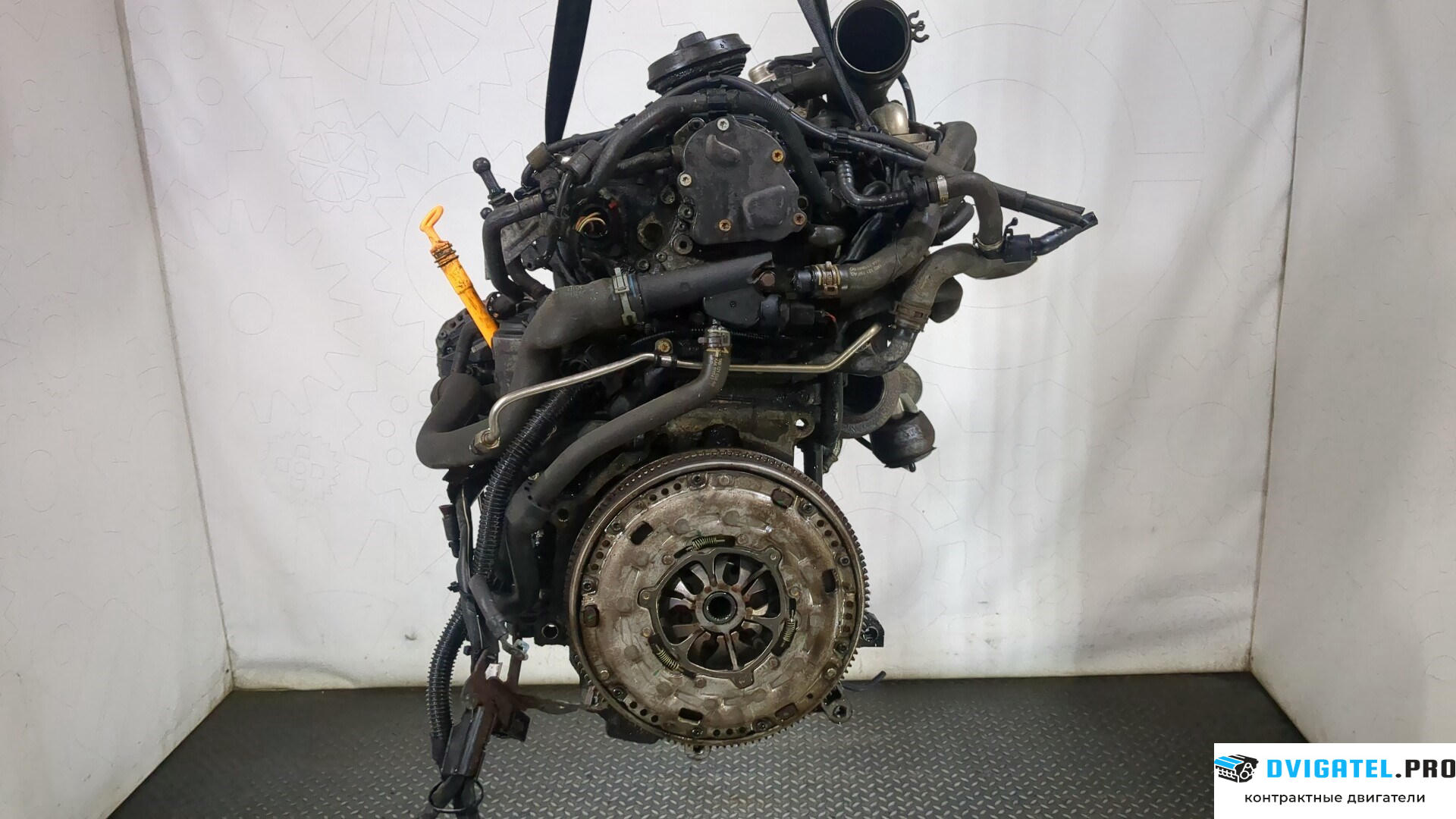 Двигатель Volkswagen Touran 2006 - 2010 BXE 1.9 л., Дизель, TDI, артикул 9193529