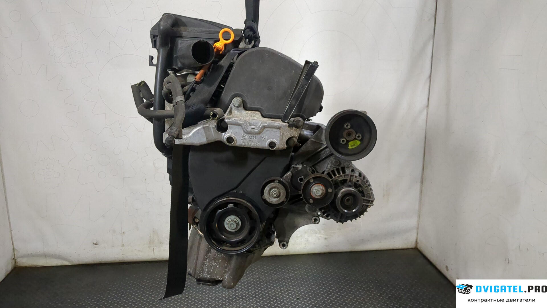 Двигатель Seat Leon 1999 - 2006 AUS 1.6 л., Бензин, Инжектор, артикул 9136217