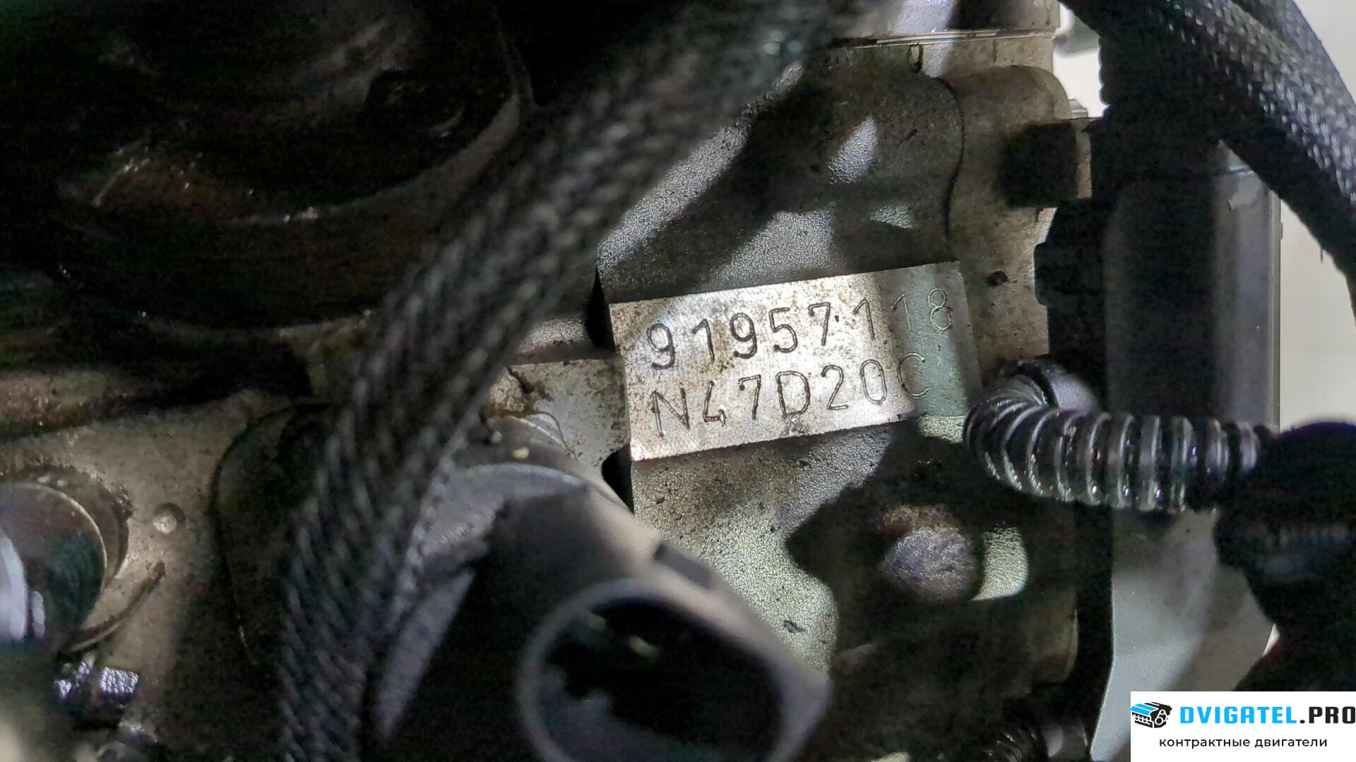 Двигатель BMW 3 E90, E91, E92, E93 2005 - 2012 N47D20C 2 л., Дизель, TDI, артикул 2525177