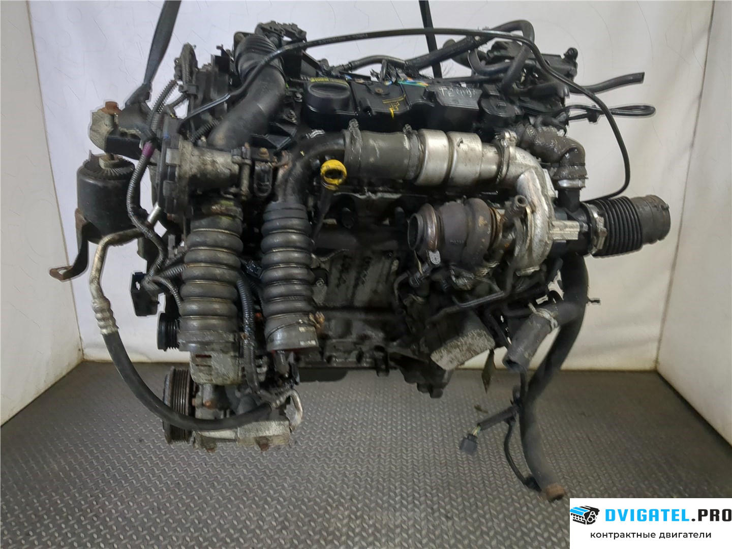 Двигатель Ford Fiesta 2008 - 2013 TZJA,TZJB 1.6 л., Дизель, TDCI, артикул 7759455