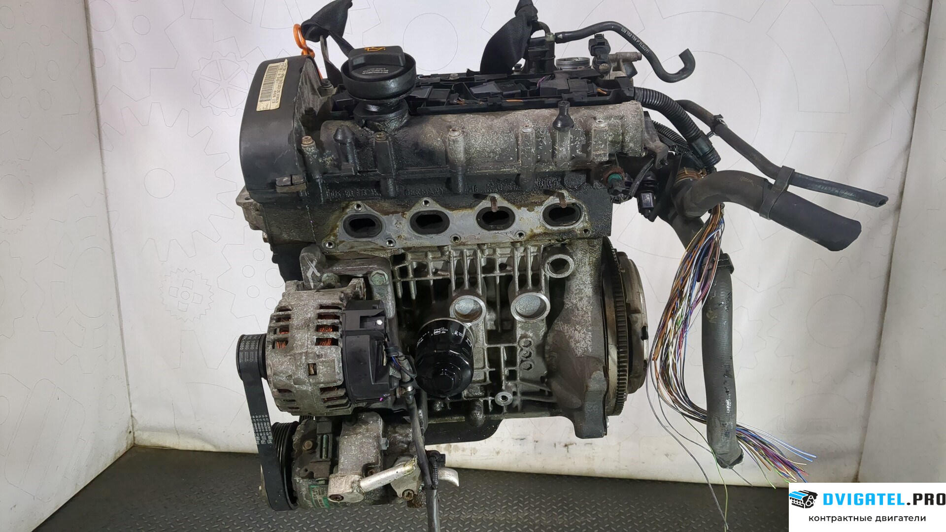 Двигатель Seat Ibiza 3 2006 - 2008 BKY 1.4 л., Бензин, Инжектор, артикул 8983013