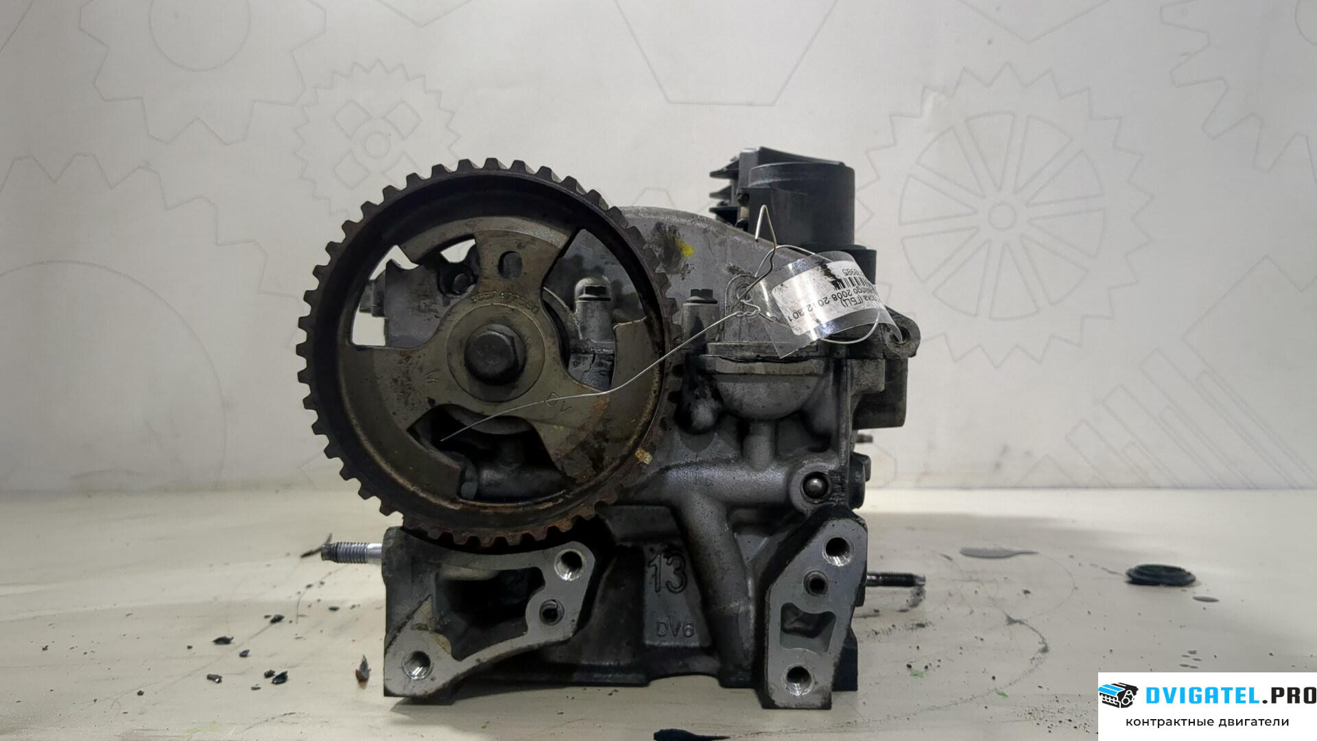 Головка блока цилиндров (ГБЦ) Citroen Berlingo 2008 - 2012 9HX 1.6 л., Дизель, HDI, артикул 8778985