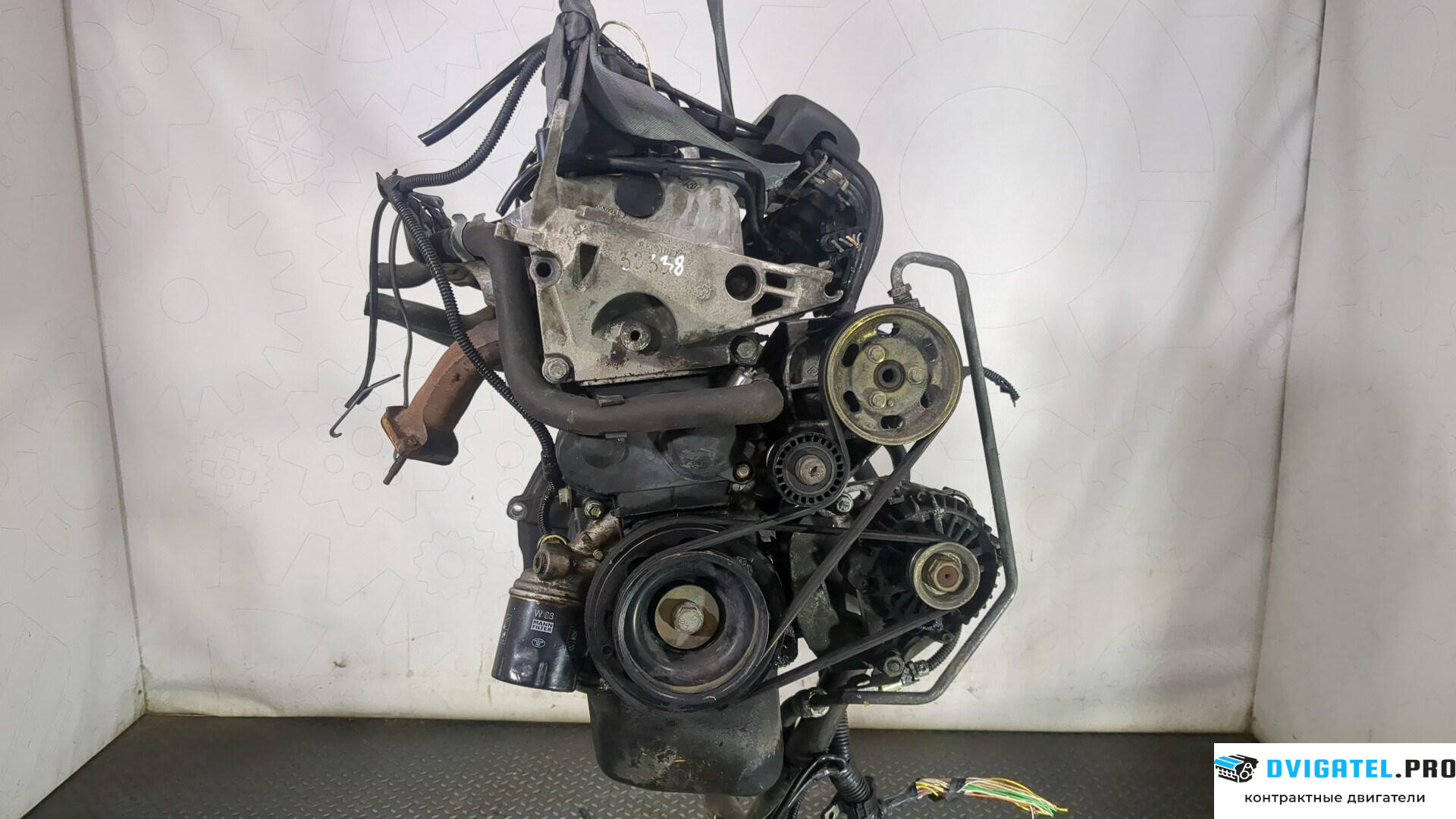 Двигатель Renault Clio 1998 - 2008 D7F 726 1.2 л., Бензин, Инжектор, артикул 9009750