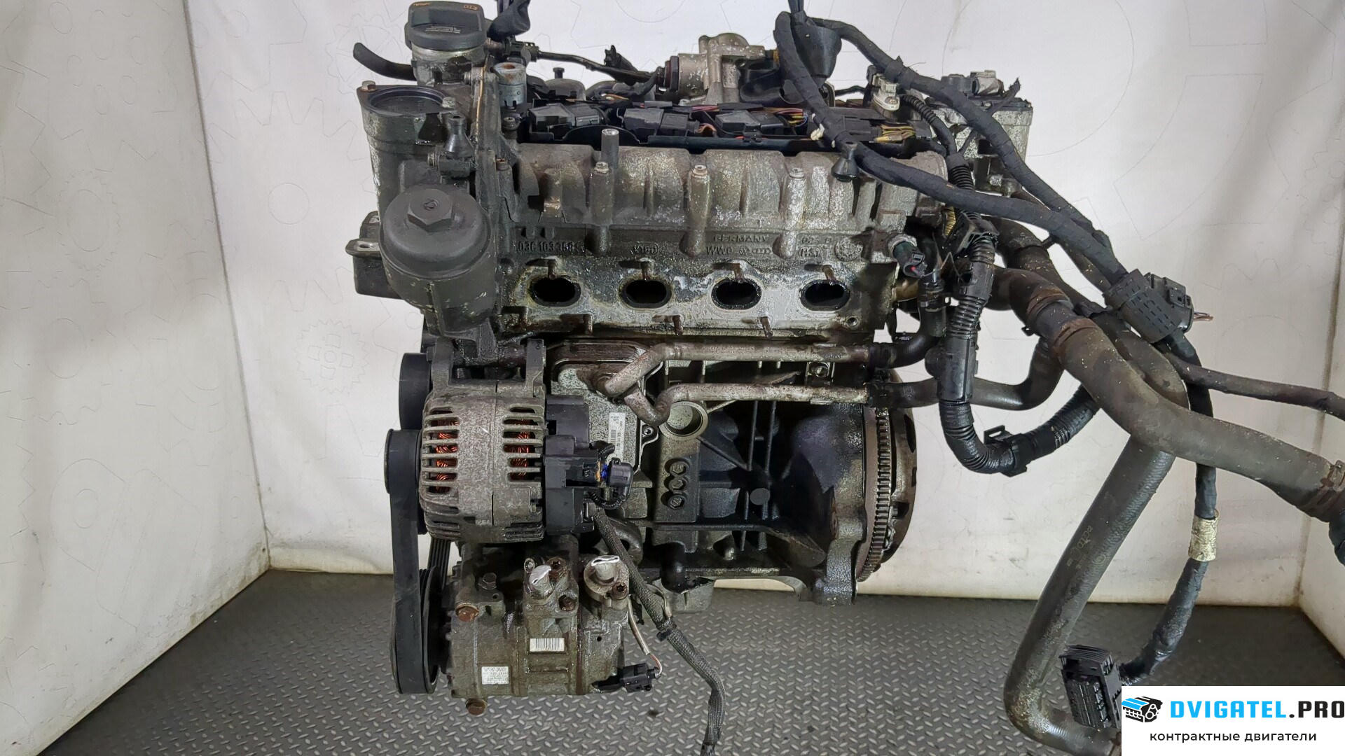 Двигатель Volkswagen Golf 5 2003 - 2009 BLF 1.6 л., Бензин, FSI, артикул 8887403