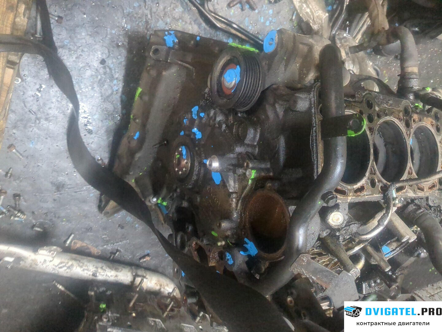 Шорт блок (Блок цилиндров) Audi Q7 2006 - 2009 BUG 3 л., Дизель, TDI, артикул 8893026