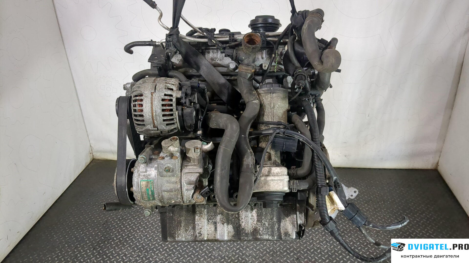 Двигатель Volkswagen Touran 2003 - 2006 BRU 1.9 л., Дизель, TDI, артикул 8981128