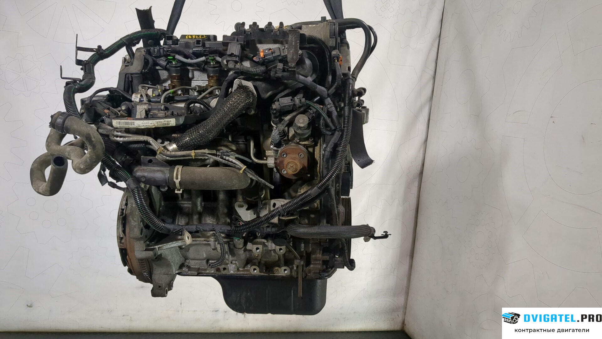 Двигатель Citroen C4 2010 - 2015 9HP 1.6 л., Дизель, HDI, артикул 8784654