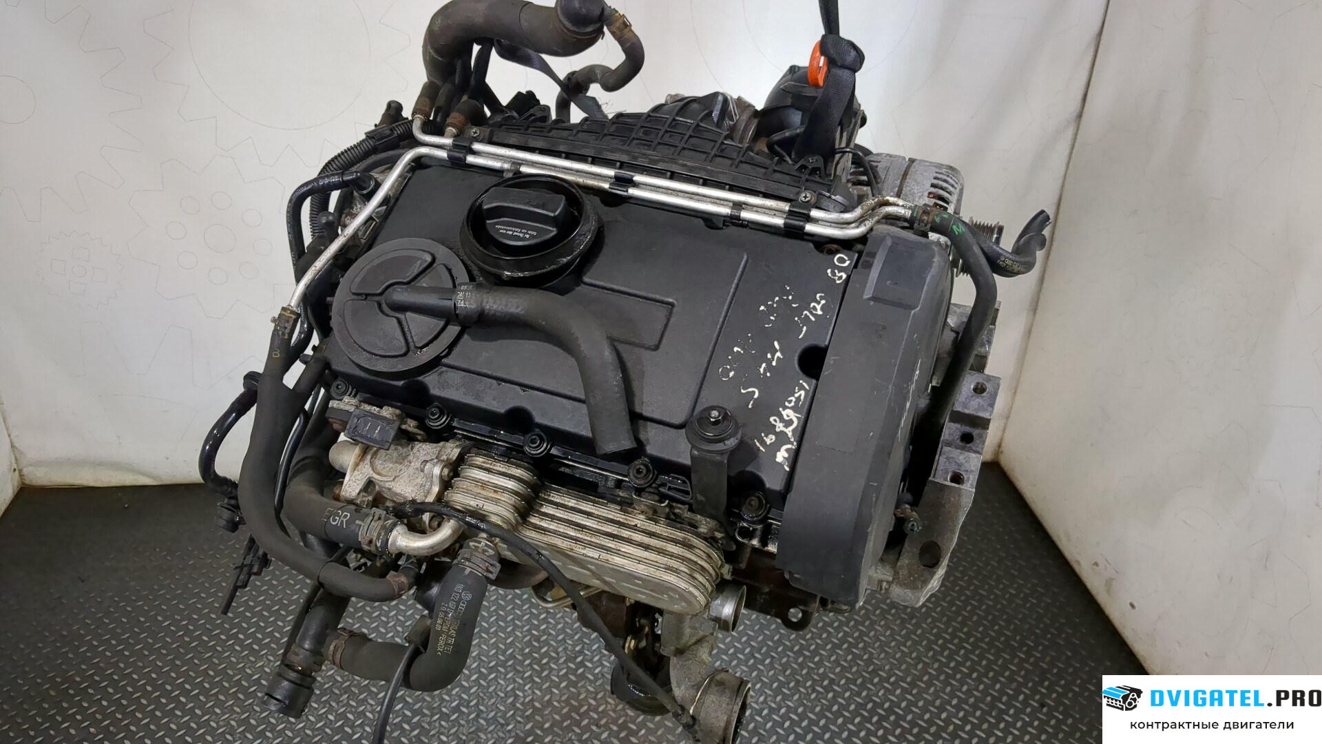 Двигатель Skoda Octavia A5 2004 - 2008 BKD 2 л., Дизель, TDI, артикул 9245362