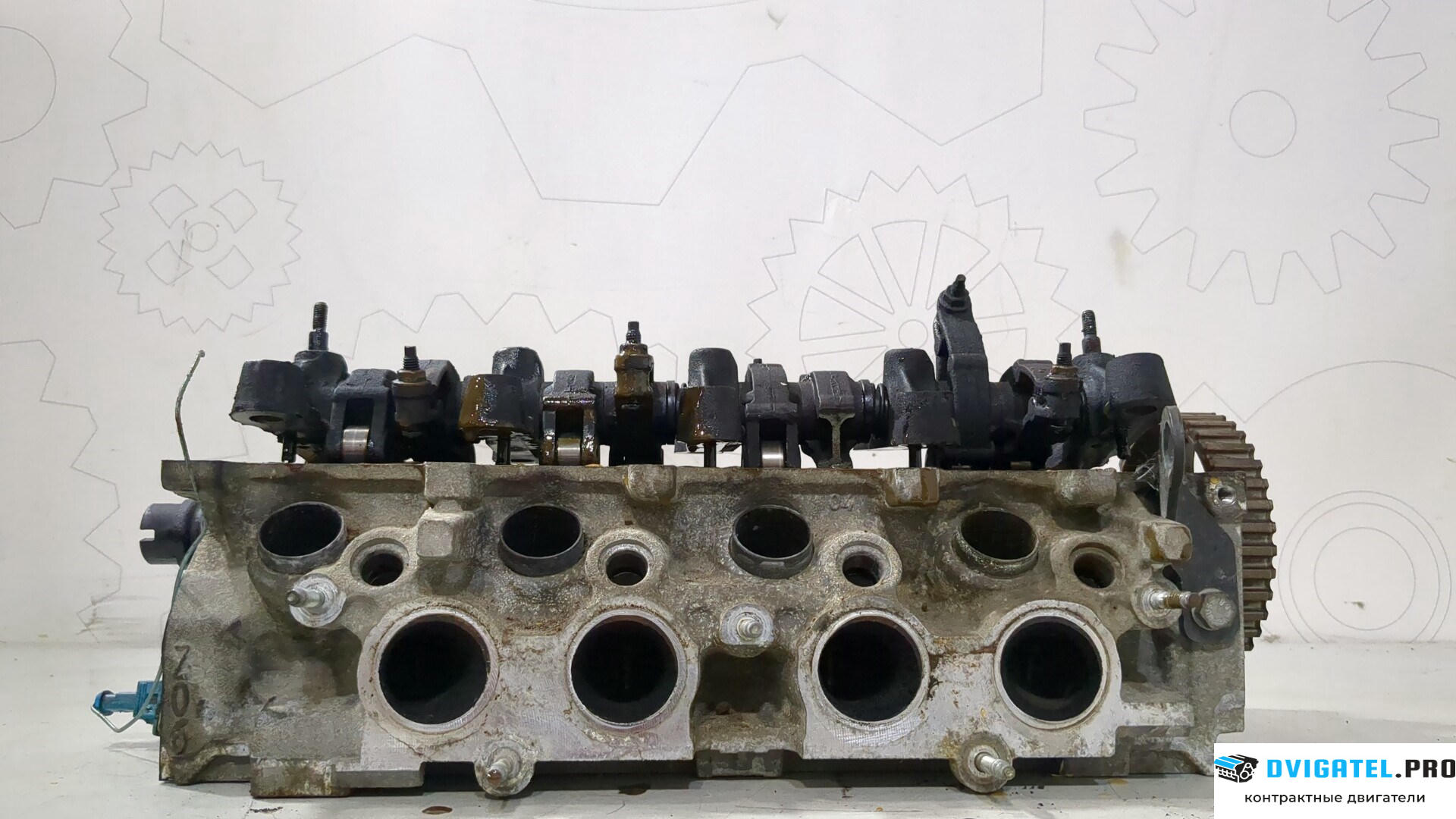 Головка блока цилиндров (ГБЦ) Citroen C3 2002 - 2009 KFV 1.4 л., Бензин, Инжектор, артикул 9221627