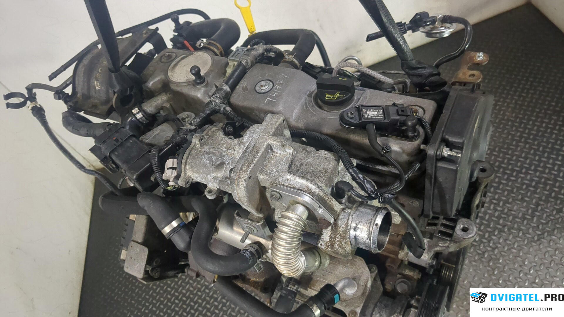 Двигатель Ford Focus 2 2008 - 2011 KKDA, KKDB 1.8 л., Дизель, TDCI, артикул 9073635
