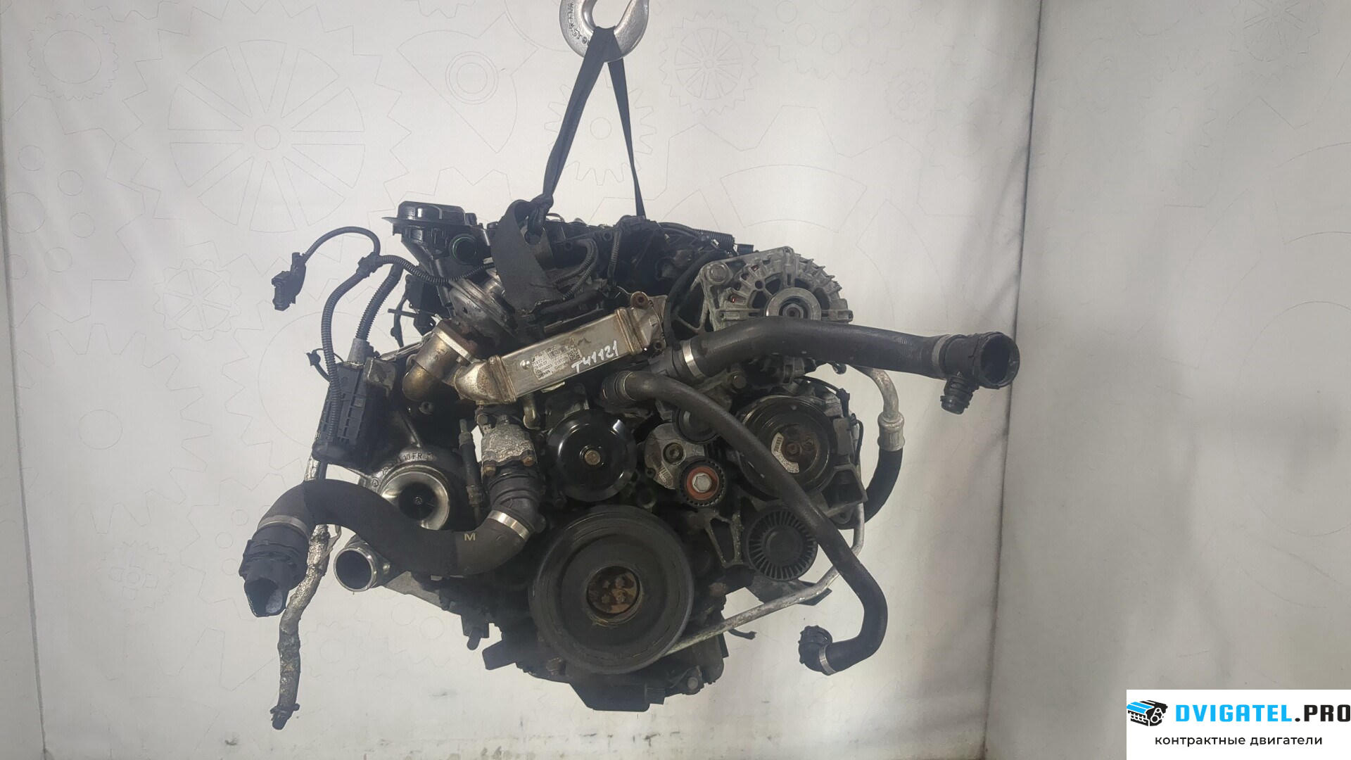 Двигатель BMW 1 E87 2004 - 2011 N47D20A 2 л., Дизель, TDI, артикул 8996451