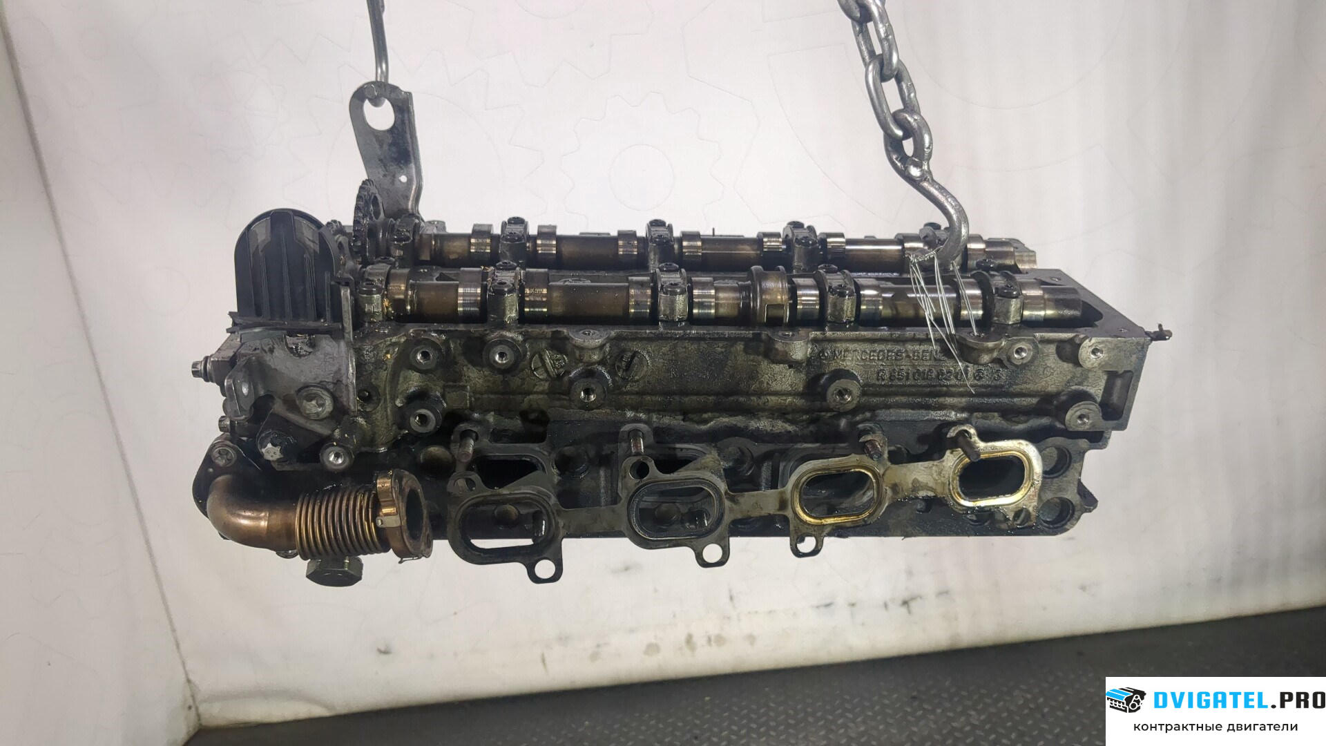 Головка блока цилиндров (ГБЦ) Mercedes E W212 2009 - 2013 OM 651.924 2.1 л., Дизель, CDI, артикул 8931734