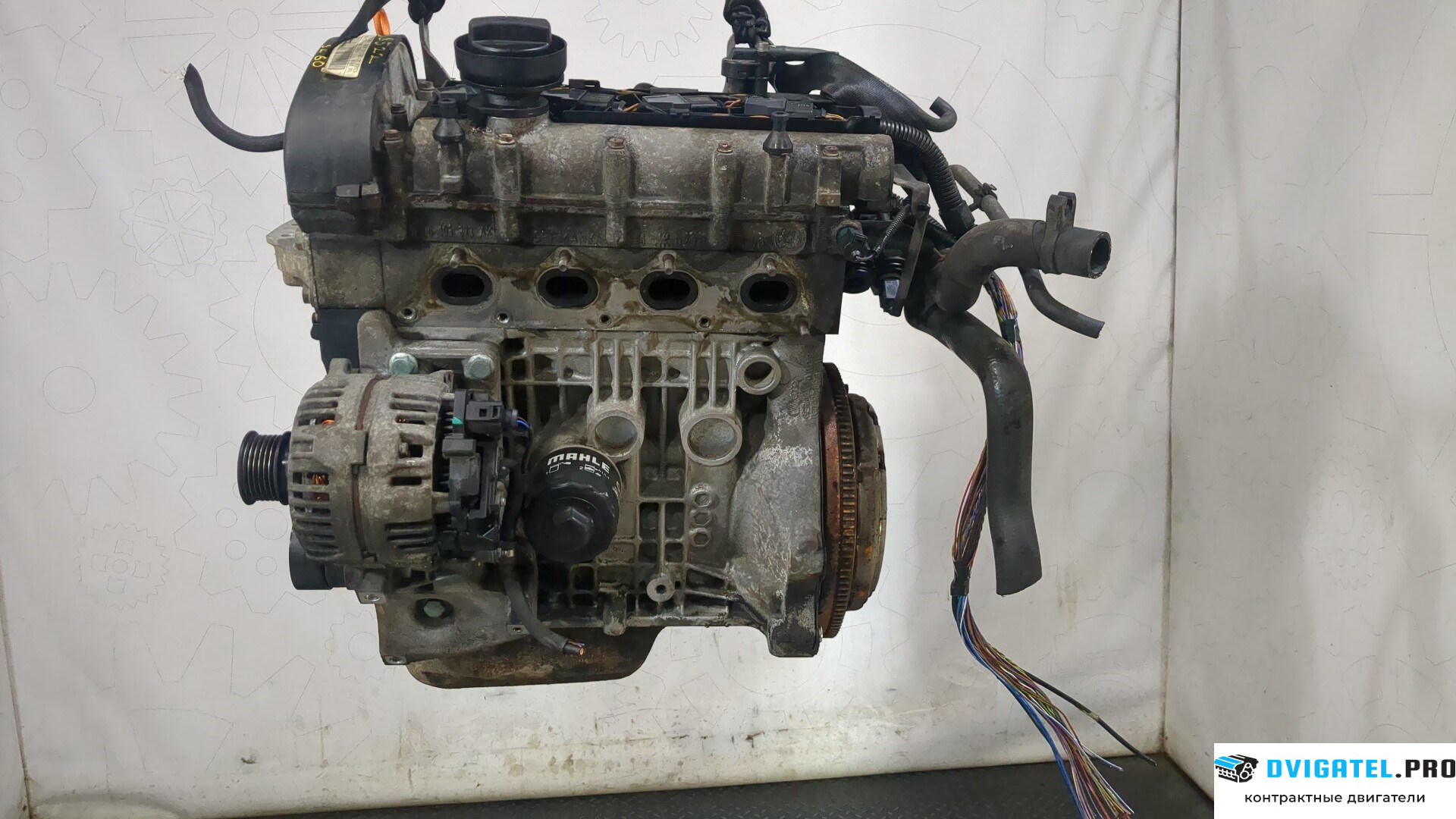 Двигатель Seat Ibiza 3 2001 - 2006 BKY 1.4 л., Бензин, Инжектор, артикул 9138165