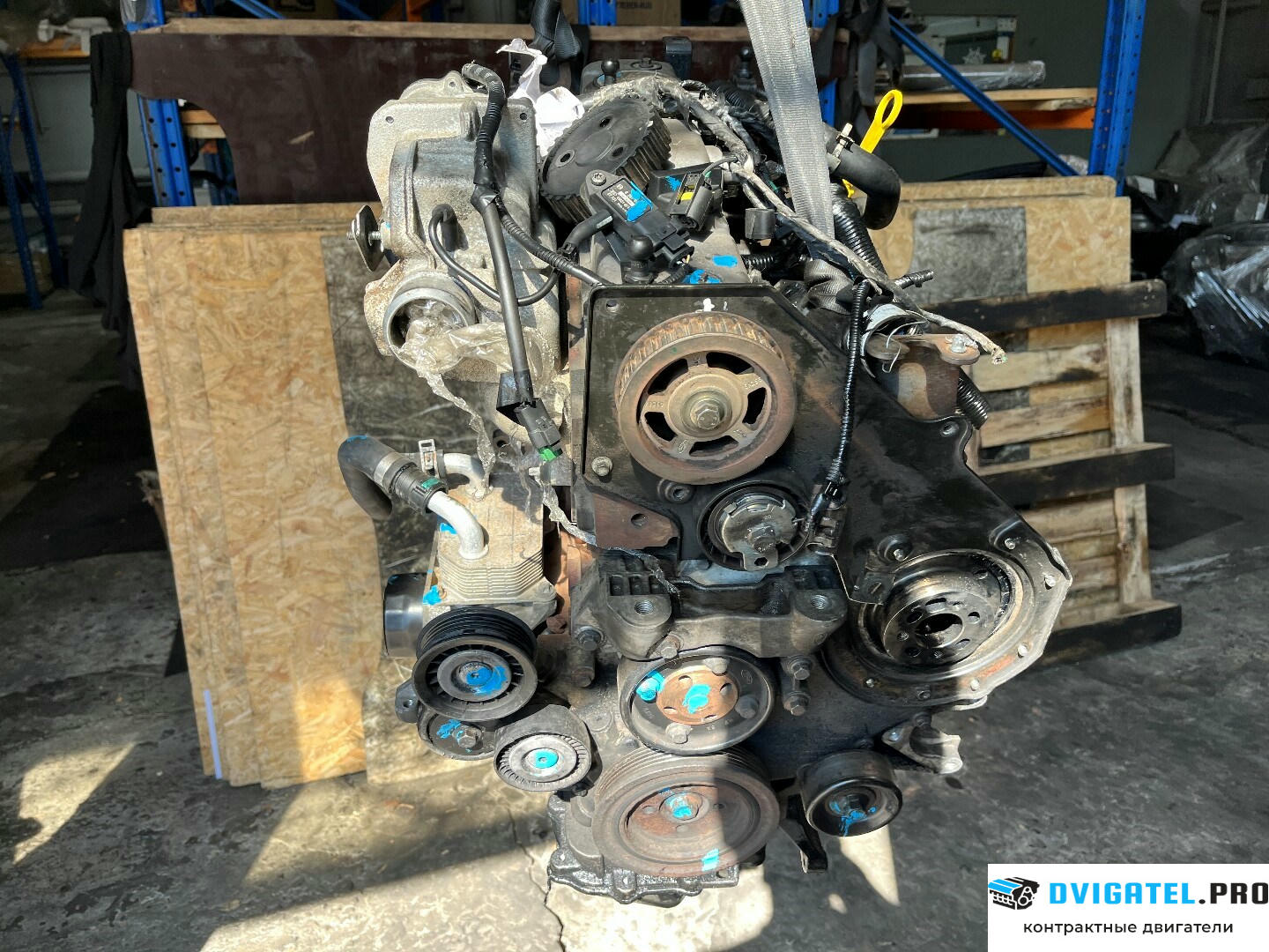 Двигатель Ford Focus 2 2008 - 2011 KKDA, KKDB 1.8 л., Дизель, TDCI, артикул 9073635