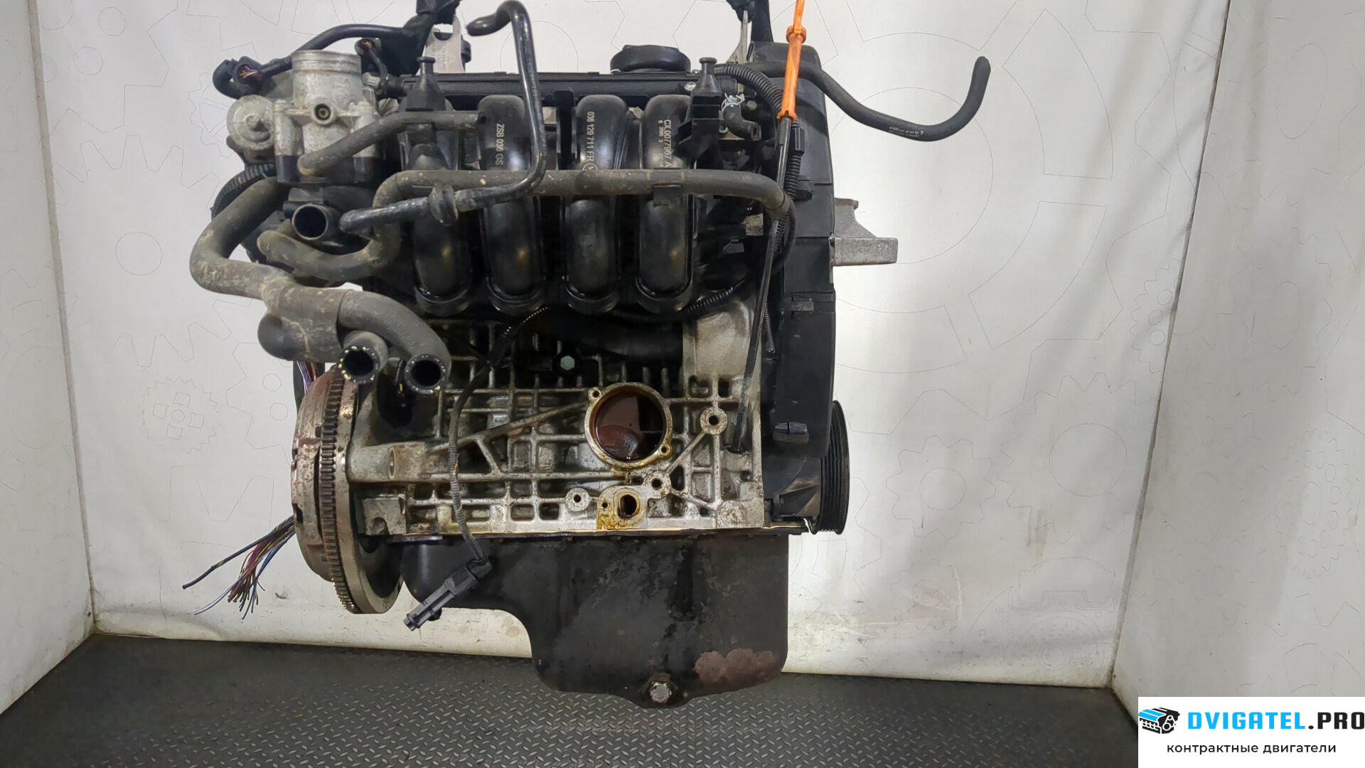 Двигатель Seat Ibiza 3 2001 - 2006 BKY 1.4 л., Бензин, Инжектор, артикул 9138165