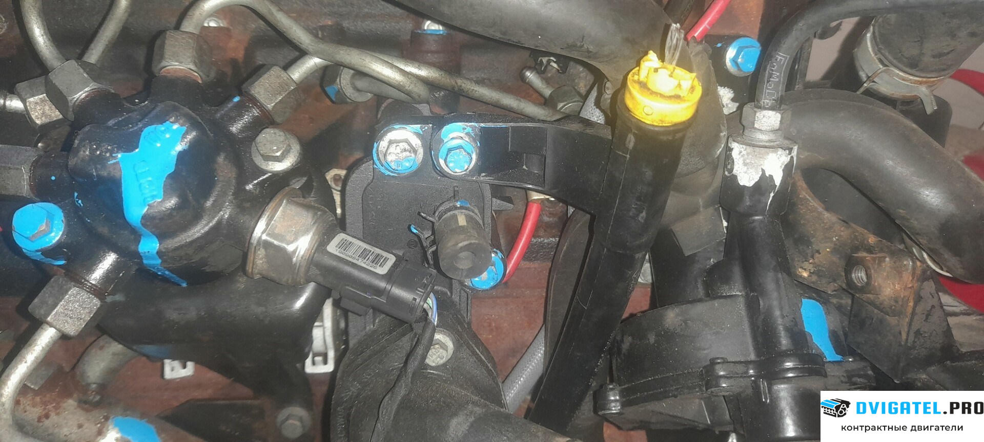 Двигатель Ford Mondeo 4 2007 - 2015 KHBA, QYBA 1.8 л., Дизель, TDCI, артикул 8629440