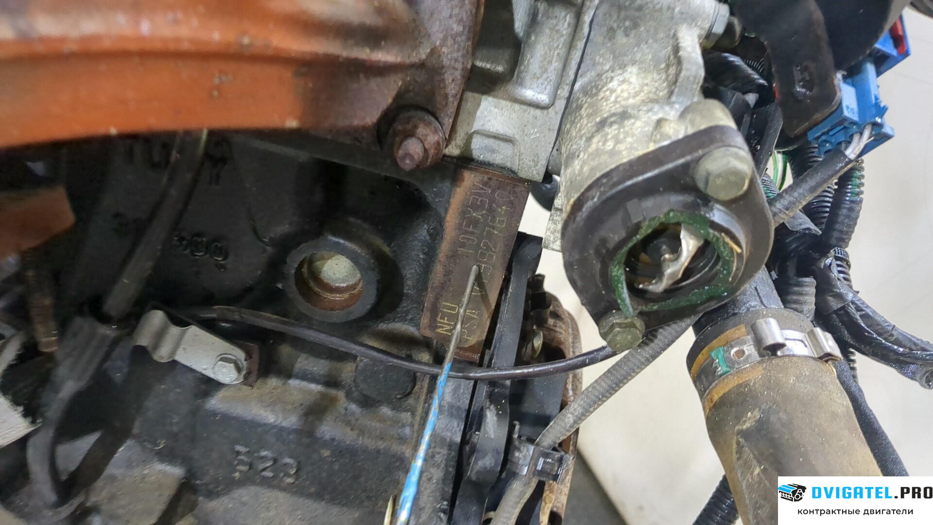 Двигатель Citroen Xsara 2000 - 2005 NFU 1.6 л., Бензин, Инжектор, артикул 9251554