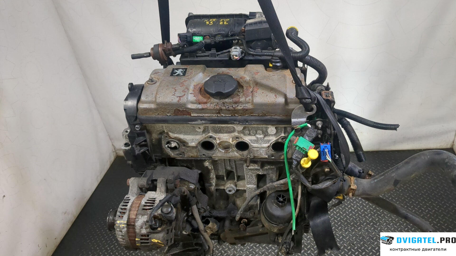 Двигатель Peugeot 207 KFV 1.4 л., Бензин, Инжектор, артикул 9275393