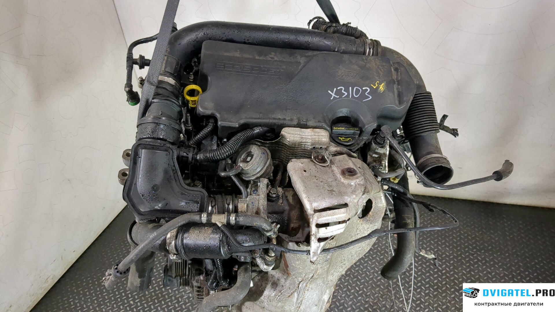 Двигатель Ford Focus 3 2011 - 2015 M1DA 1 л., Бензин, Турбо-инжектор, артикул 8829901